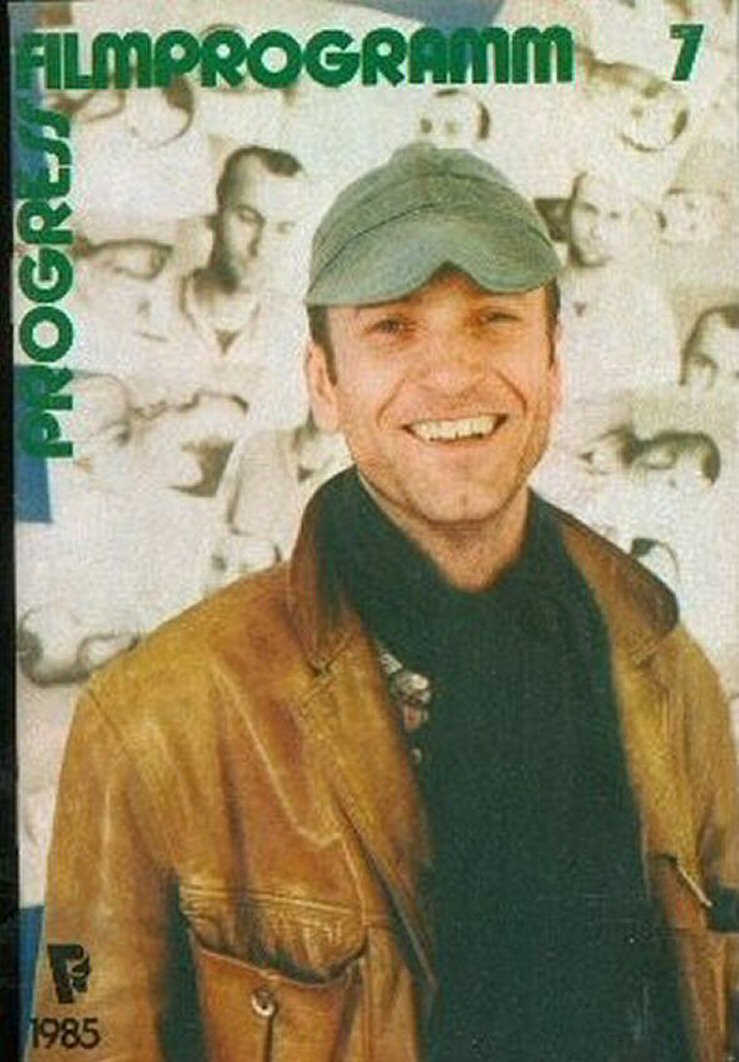 PROGRESS FILM PROGRAMM (1970s-90s) magazine side cover Issue 7   1985