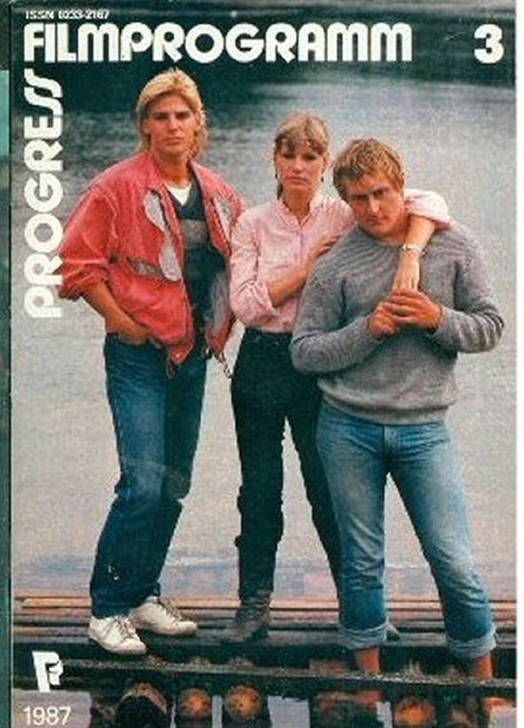 PROGRESS FILM PROGRAMM (1970s-90s) magazine side cover Issue 3   1987