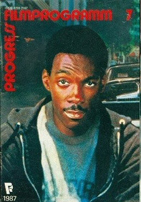 PROGRESS FILM PROGRAMM (1970s-90s) magazine side cover Issue 7   1987