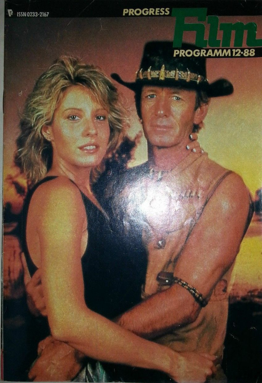 PROGRESS FILM PROGRAMM (1970s-90s) magazine side cover Issue 12   1988