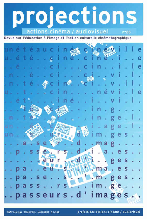 PROJECTIONS magazine side cover Issue 23 March 2007
