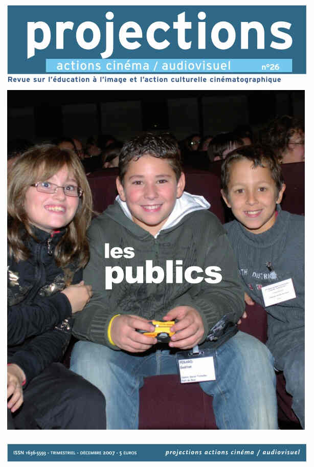 PROJECTIONS magazine side cover Issue 26 December 2007