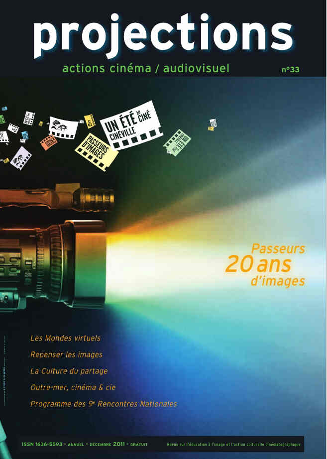 PROJECTIONS magazine side cover Issue 33 December 2011