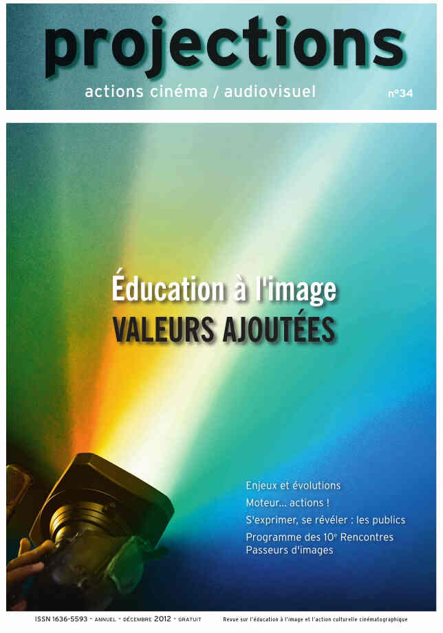 PROJECTIONS magazine side cover Issue 34 December 2012