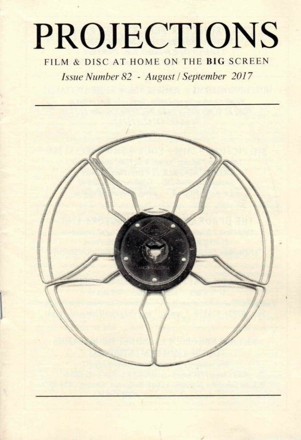 PROJECTIONS (UK) magazine side cover Issue 82  August/September 2017
