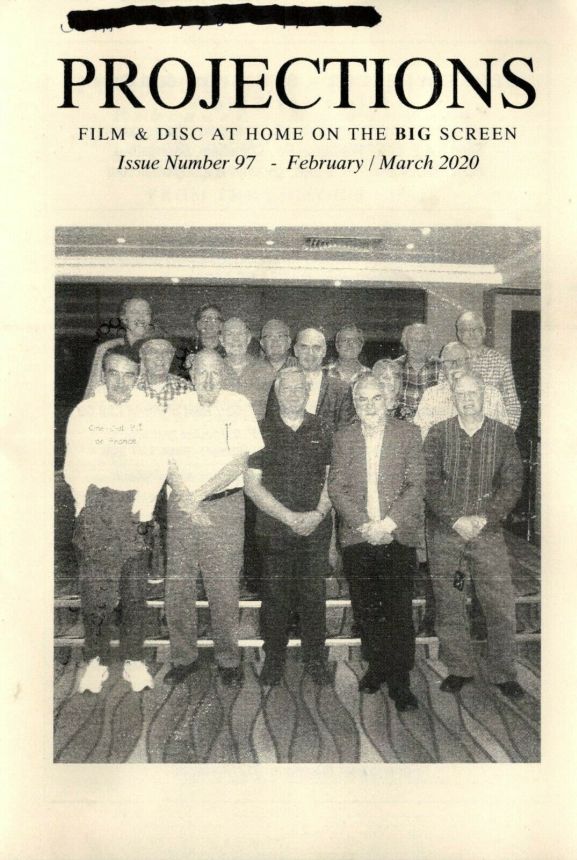 PROJECTIONS (UK) magazine side cover Issue 97  February/March 2020