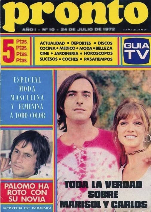 PRONTO magazine side cover Issue 10   1972