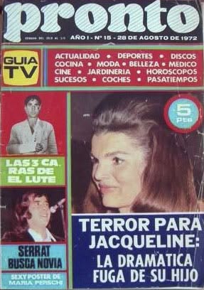 PRONTO magazine side cover Issue 15   1972