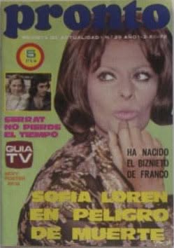 PRONTO magazine side cover Issue 29   1972