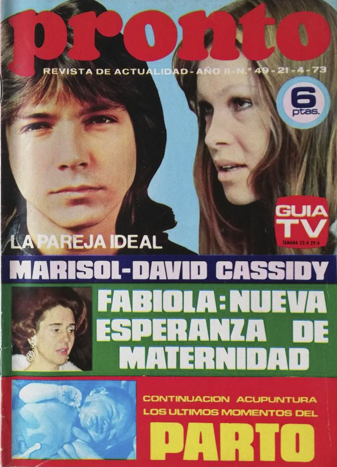 PRONTO magazine side cover Issue 49 21 April 1973