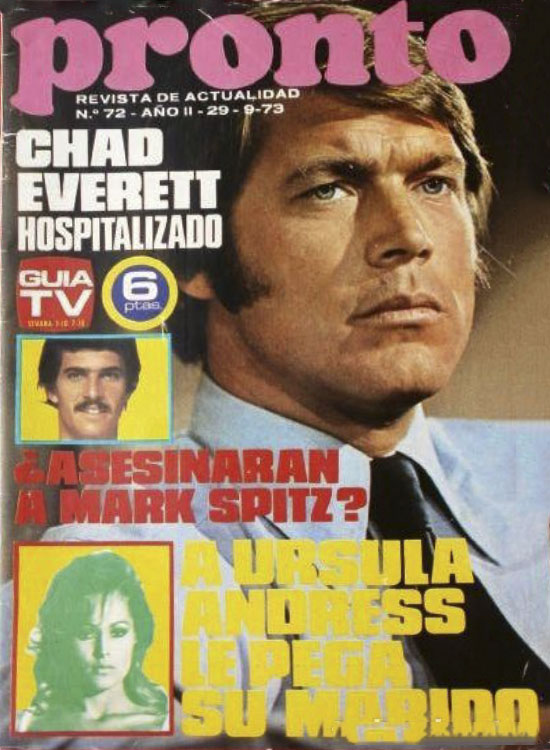 PRONTO magazine side cover Issue 72 29 September 1973