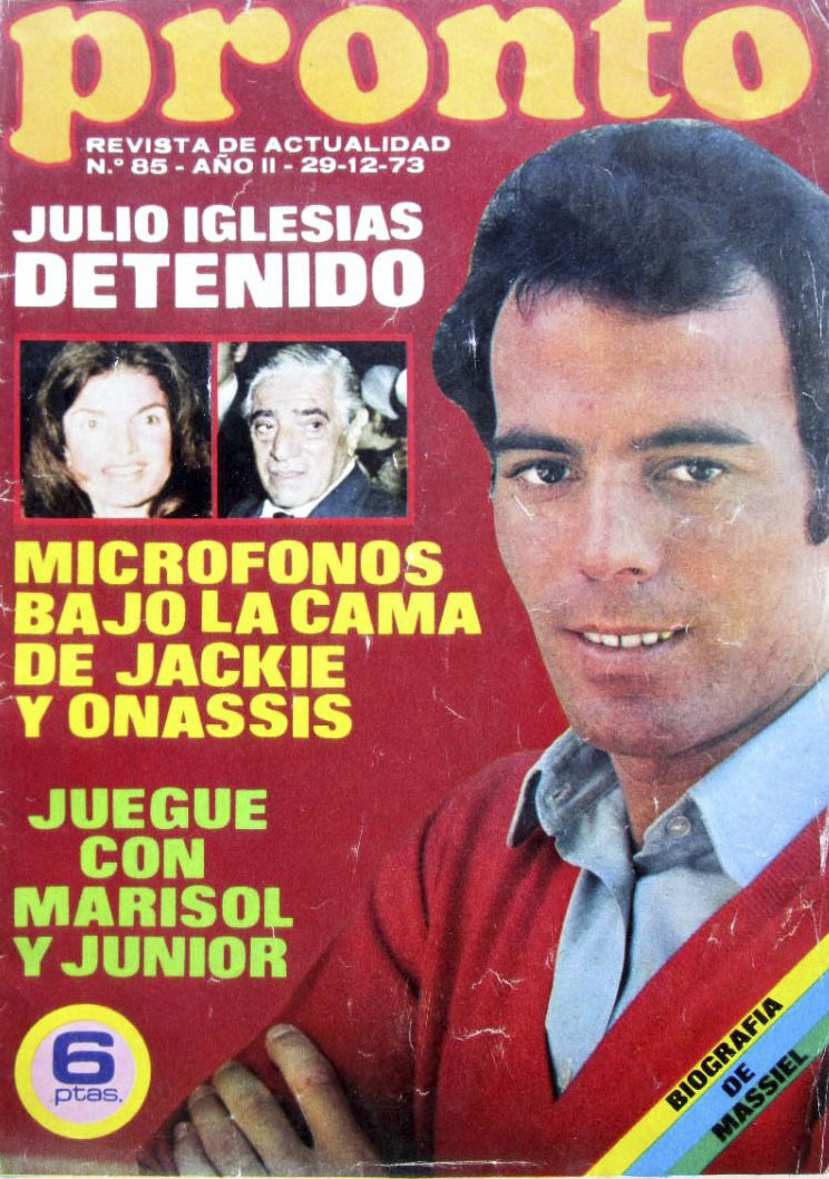PRONTO magazine side cover Issue 85 29 December 1973
