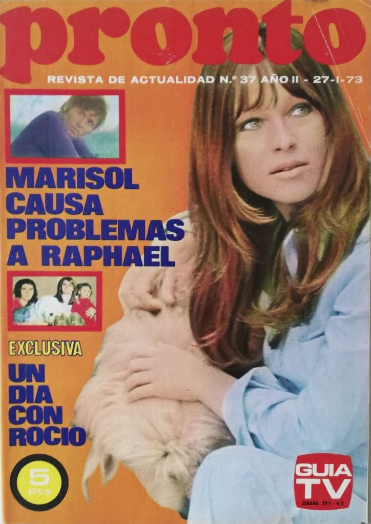 PRONTO magazine side cover Issue 37   1973