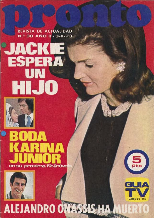 PRONTO magazine side cover Issue 38   1973