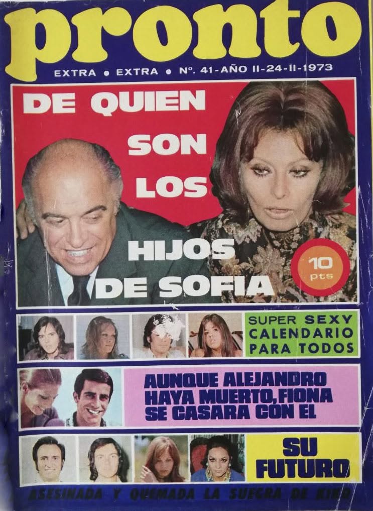 PRONTO magazine side cover Issue 41   1973