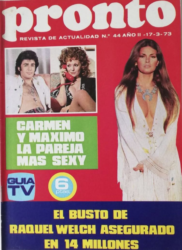 PRONTO magazine side cover Issue 44   1973