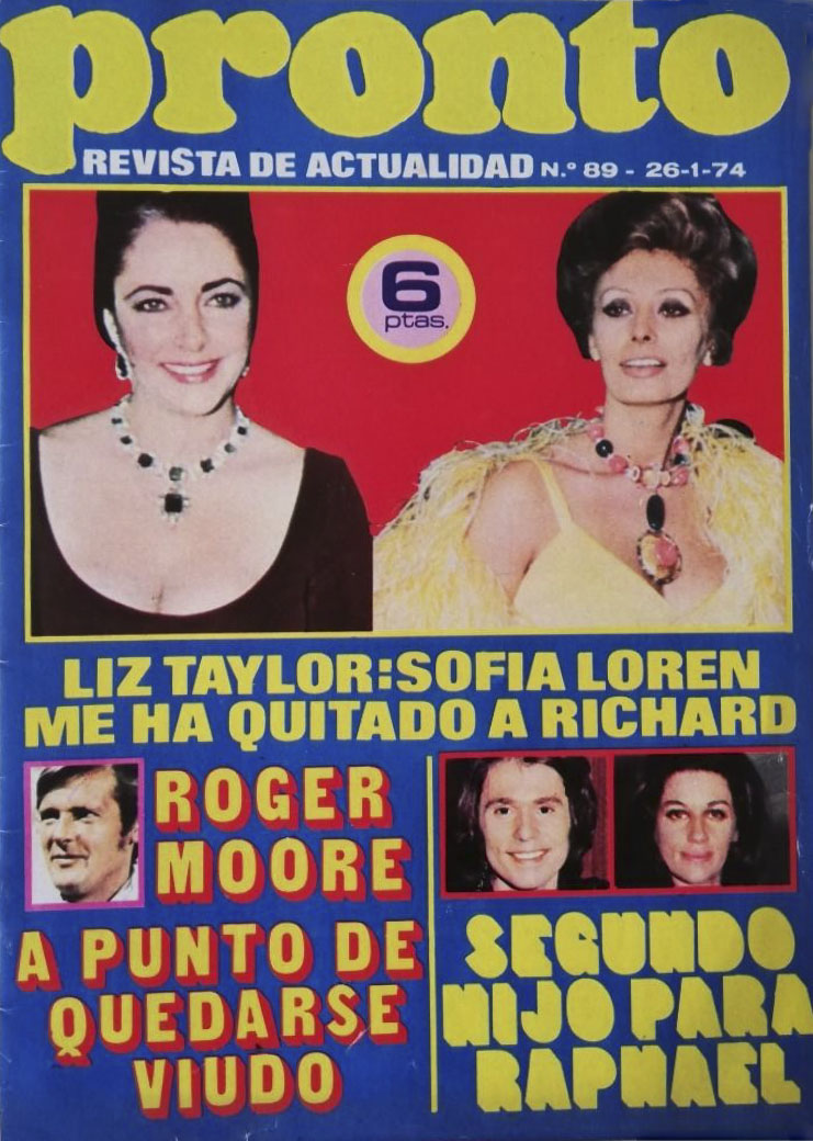 PRONTO magazine side cover Issue 89 26 January 1974