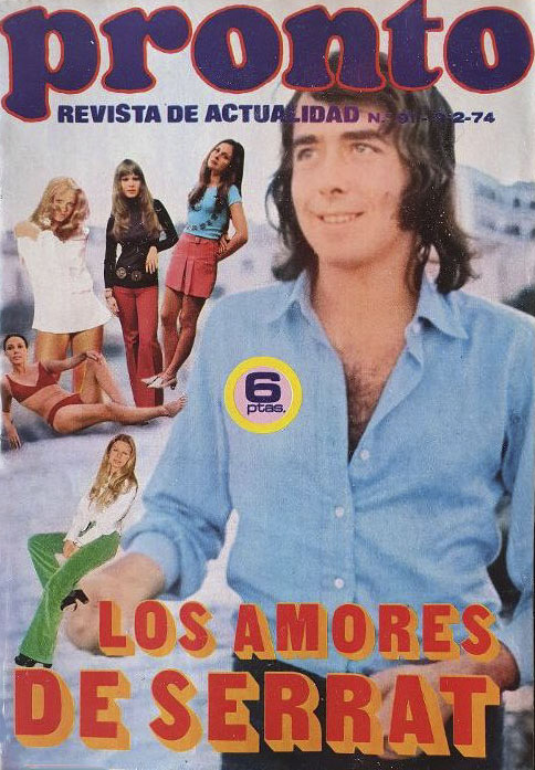 PRONTO magazine side cover Issue 91 9 February 1974