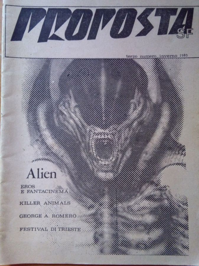 PROPOSTA SF magazine side cover Issue 3 Winter 1980