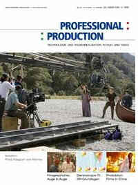 PROFESSIONAL PRODUCTION magazine side cover July/August 2008