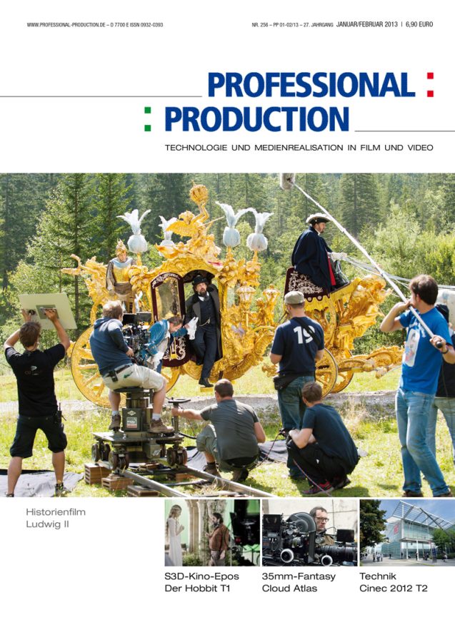 PROFESSIONAL PRODUCTION magazine side cover January/February 2013