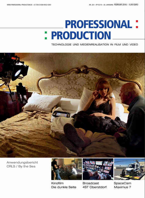 PROFESSIONAL PRODUCTION magazine side cover Issue 281 February 2016