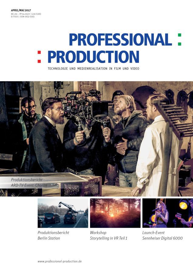 PROFESSIONAL PRODUCTION magazine side cover Issue 291 April/May 2017