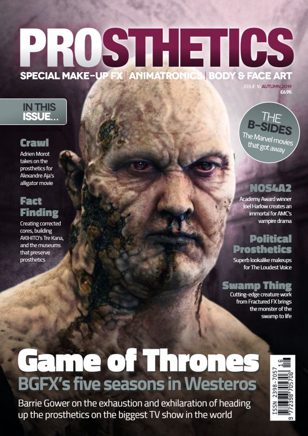 PROSTHETICS magazine side cover Issue 16  August 2019