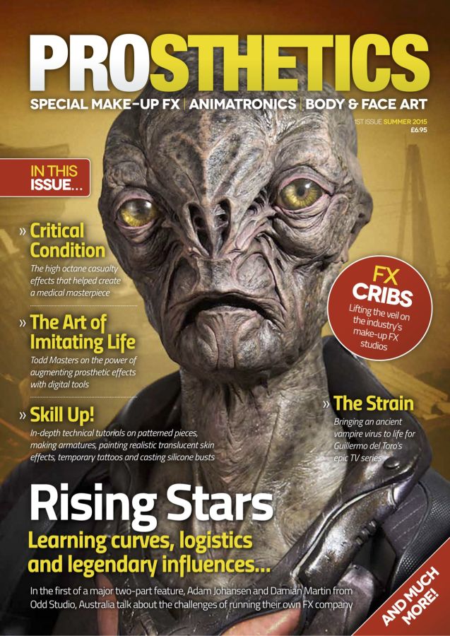 PROSTHETICS magazine side cover Issue 1 Summer 2015