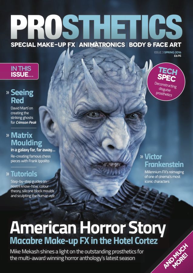 PROSTHETICS magazine side cover Issue 3 Spring 2016