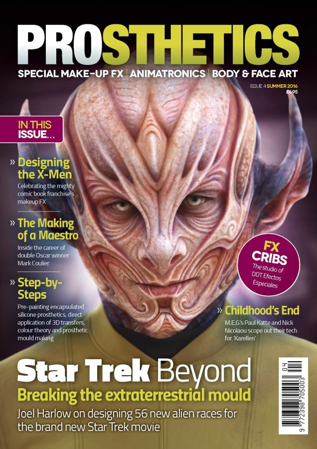 PROSTHETICS magazine side cover Issue 4 Summer 2016