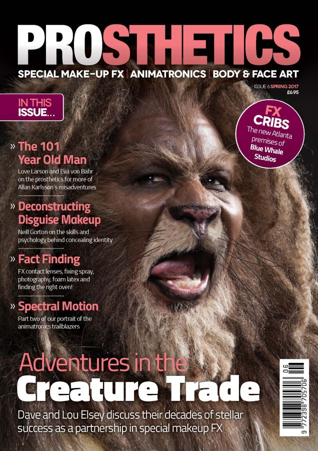 PROSTHETICS magazine side cover Issue 6 Spring 2017