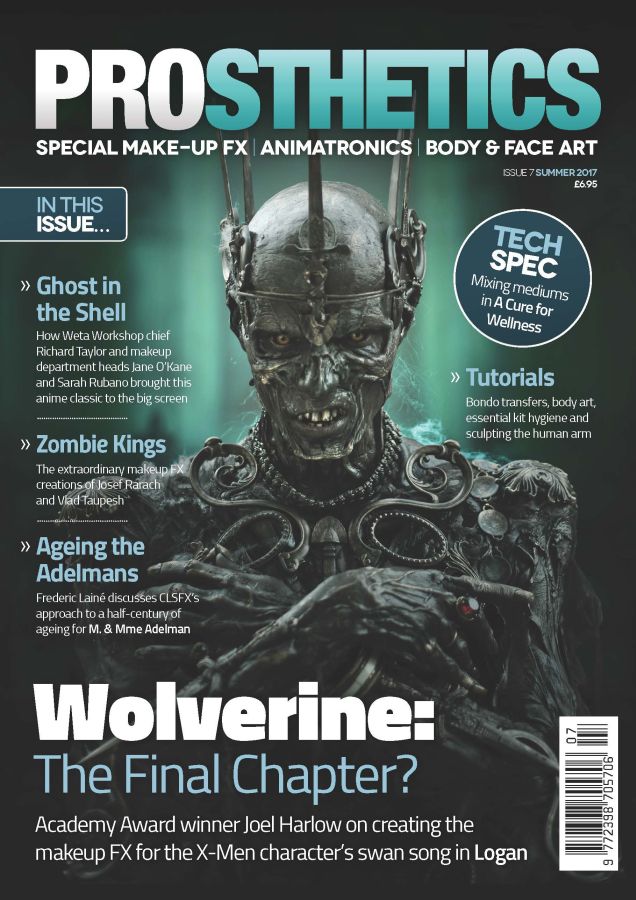 PROSTHETICS magazine side cover Issue 7 Summer 2017