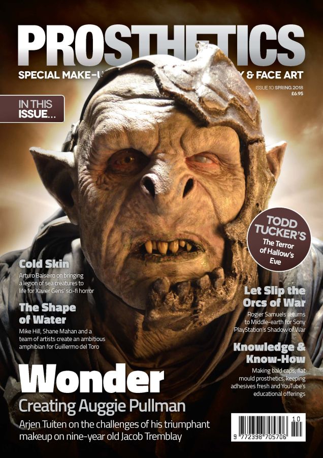 PROSTHETICS magazine side cover Issue 10 Spring 2018
