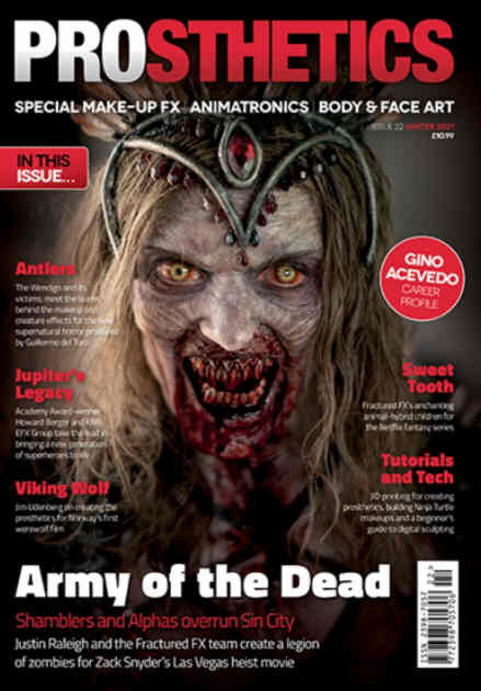 PROSTHETICS magazine side cover Issue 22 Winter 2021