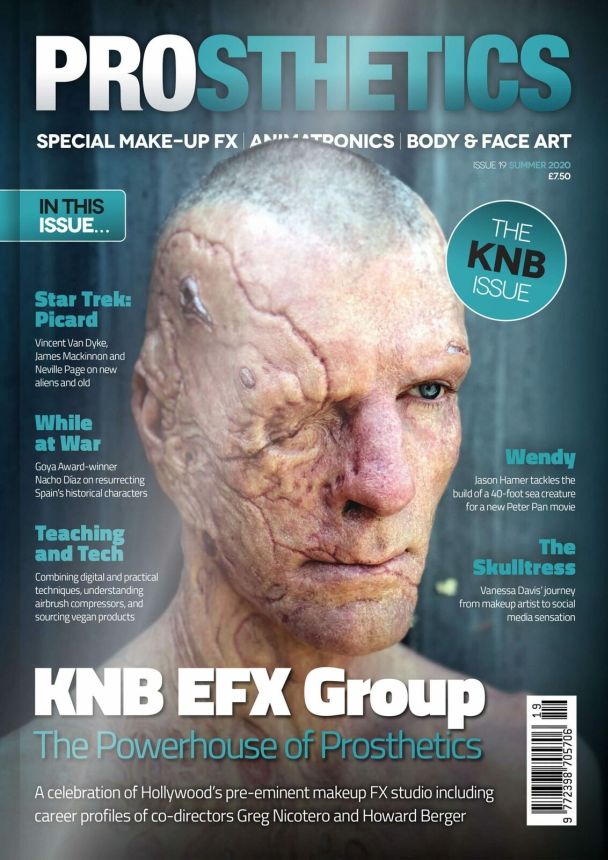 PROSTHETICS magazine side cover Issue 19 Summer 2020