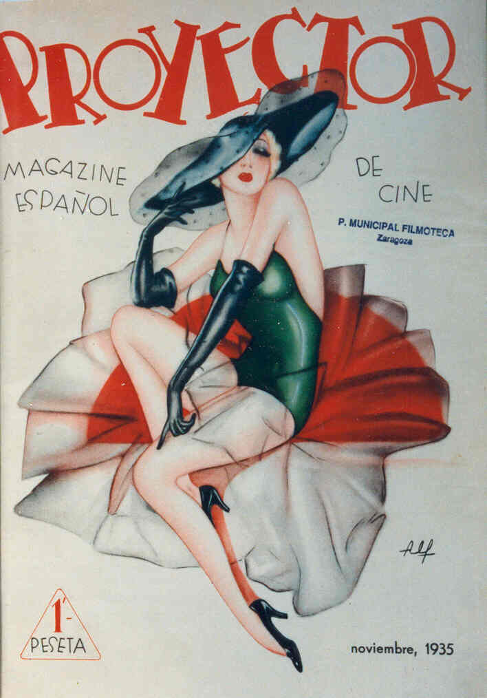 PROYECTOR magazine side cover November 1935