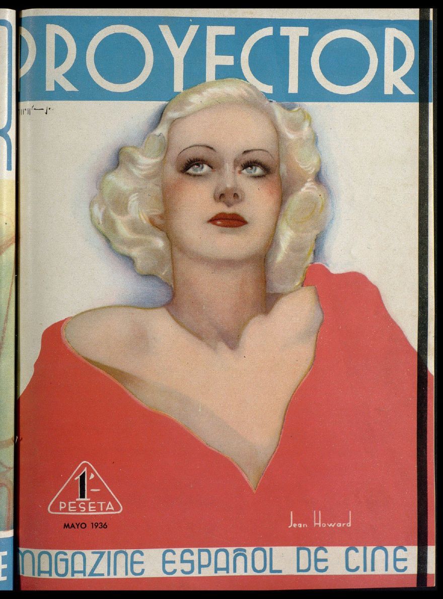 PROYECTOR magazine side cover Issue 7  May 1936