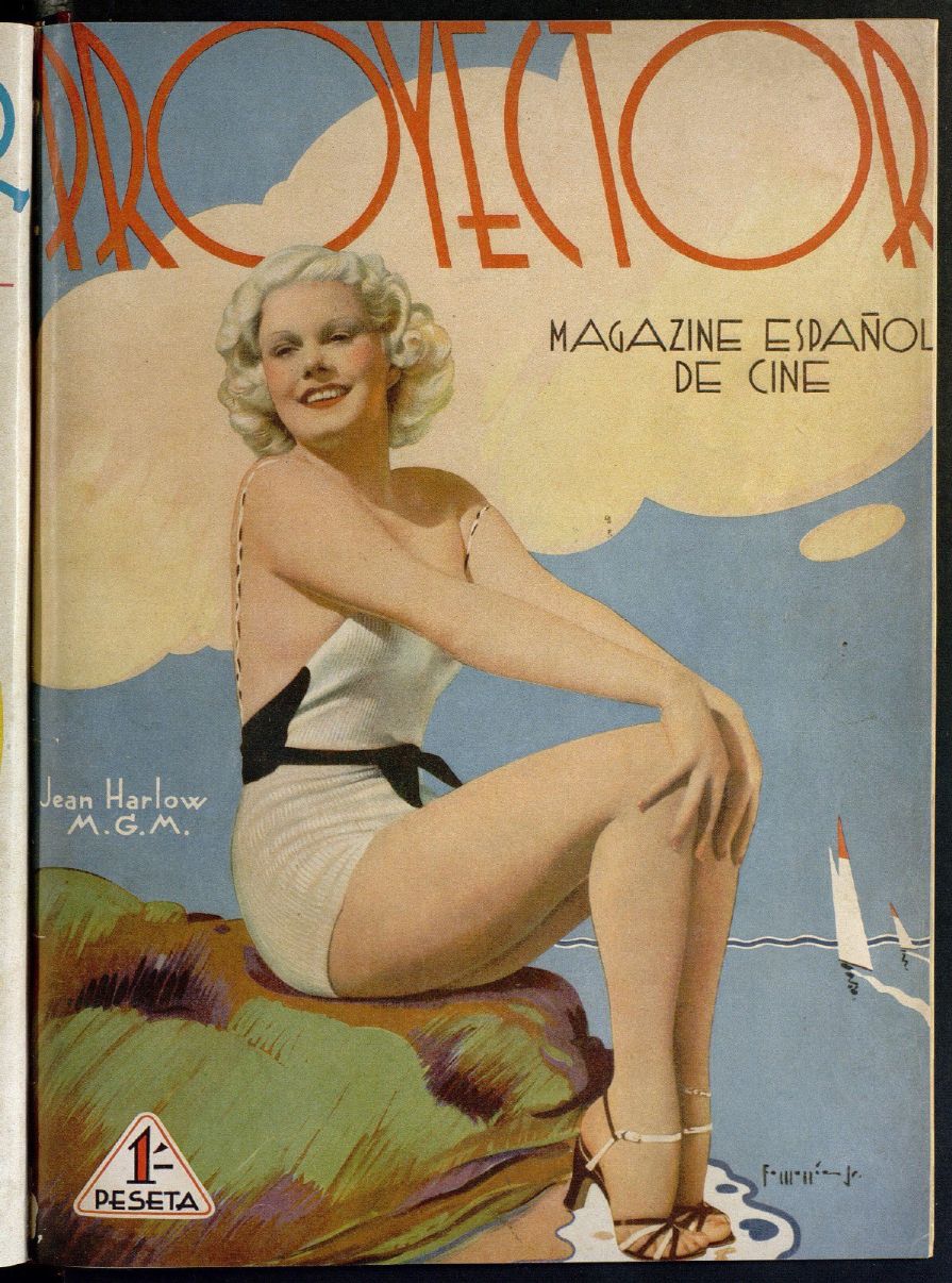 PROYECTOR magazine side cover Issue 13-15  November 1936