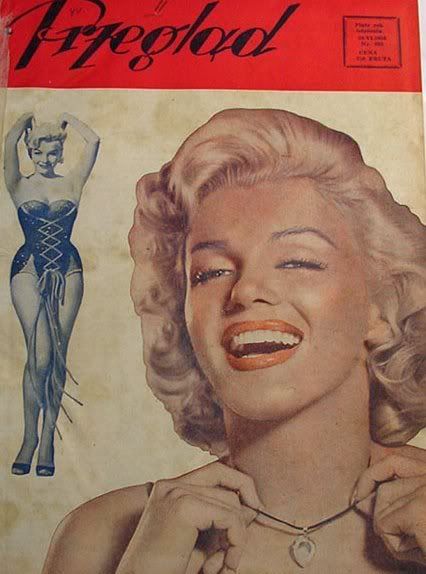 PRZEGLAD magazine side cover  1954