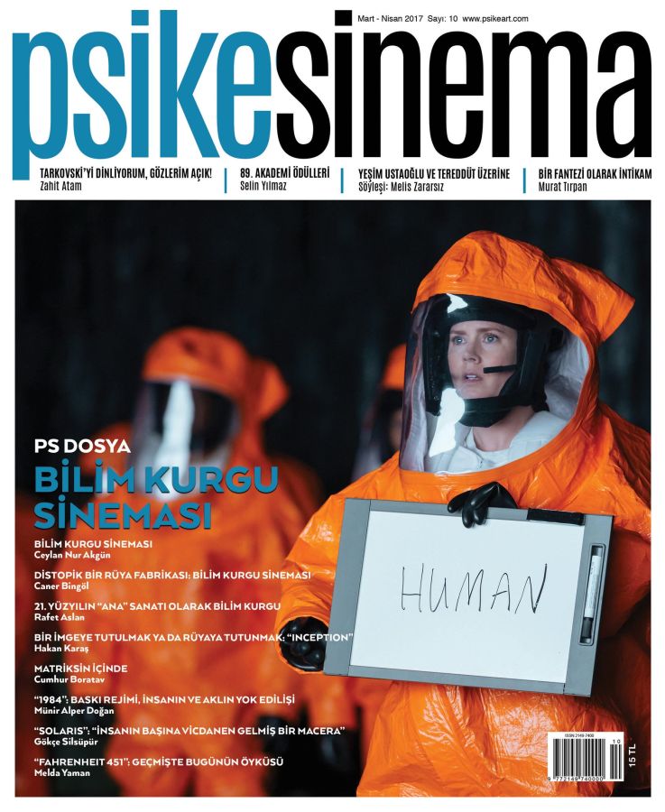 PSIKESINEMA magazine side cover Issue 10 March/April 2017