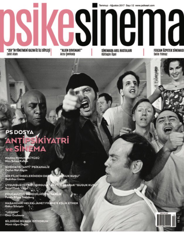 PSIKESINEMA magazine side cover Issue 12 July/August 2017
