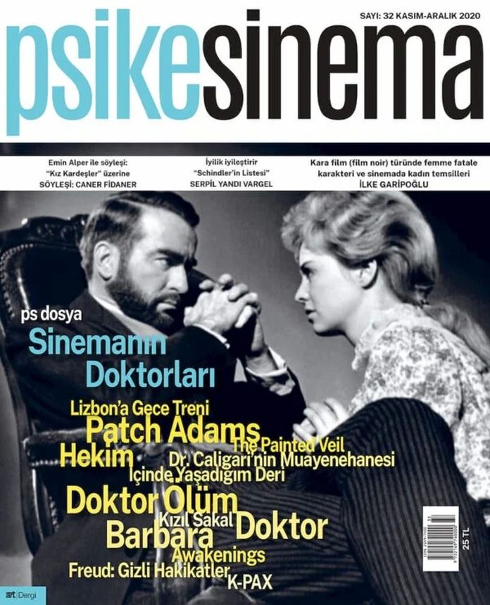 PSIKESINEMA magazine side cover Issue 32  November/December 2020