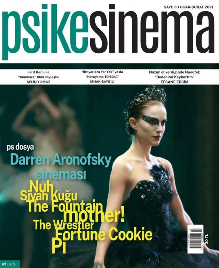 PSIKESINEMA magazine side cover Issue 33  January/February 2021