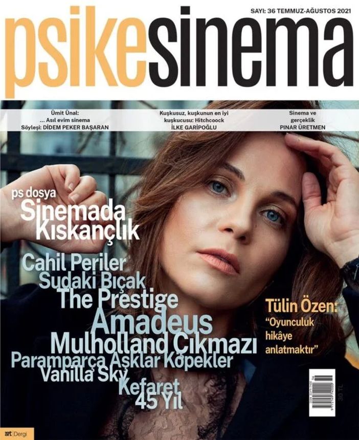 PSIKESINEMA magazine side cover Issue 36  July/August 2021