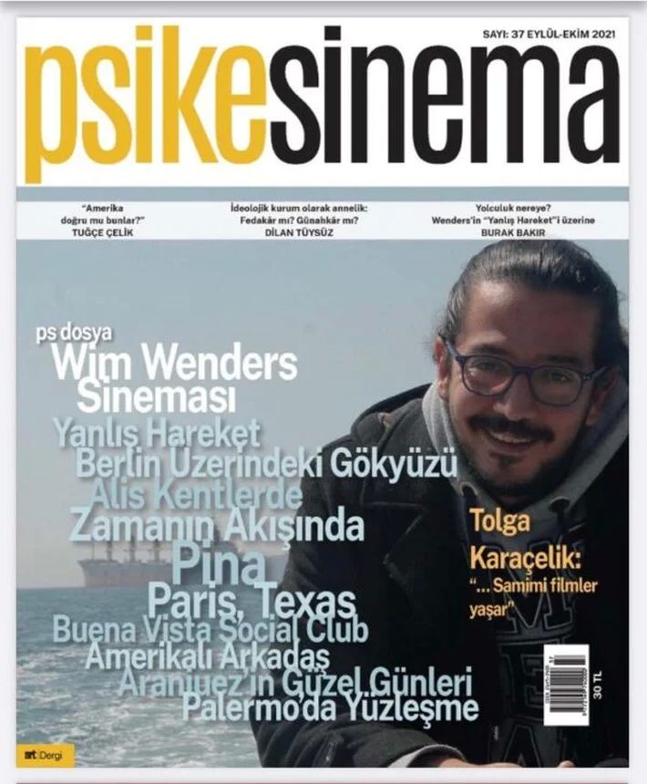 PSIKESINEMA magazine side cover Issue 37  September/October 2021