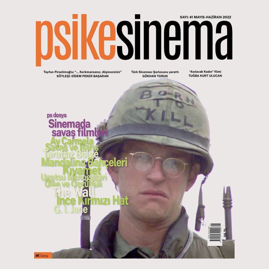 PSIKESINEMA magazine side cover Issue 41  May/June 2022