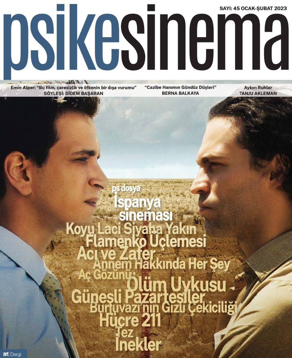 PSIKESINEMA magazine side cover Issue 45  January/February 2023