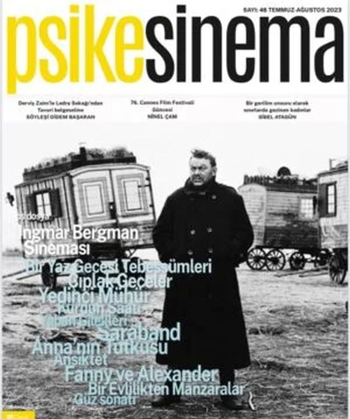 PSIKESINEMA magazine side cover Issue 48  July/August 2023