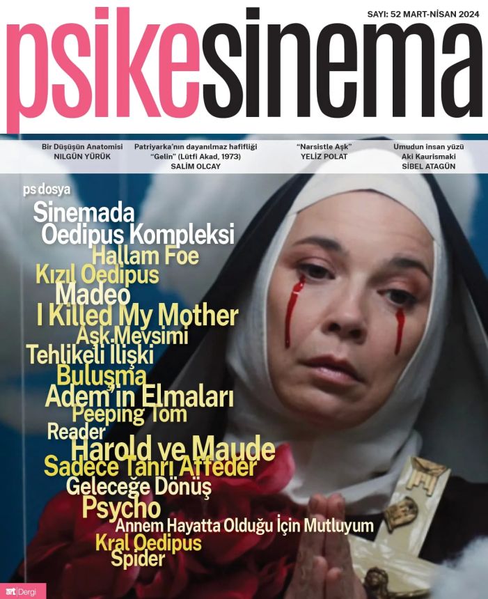 PSIKESINEMA magazine side cover Issue 52  March/April 2024